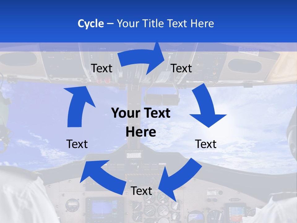 Throttle Taxiing Two PowerPoint Template