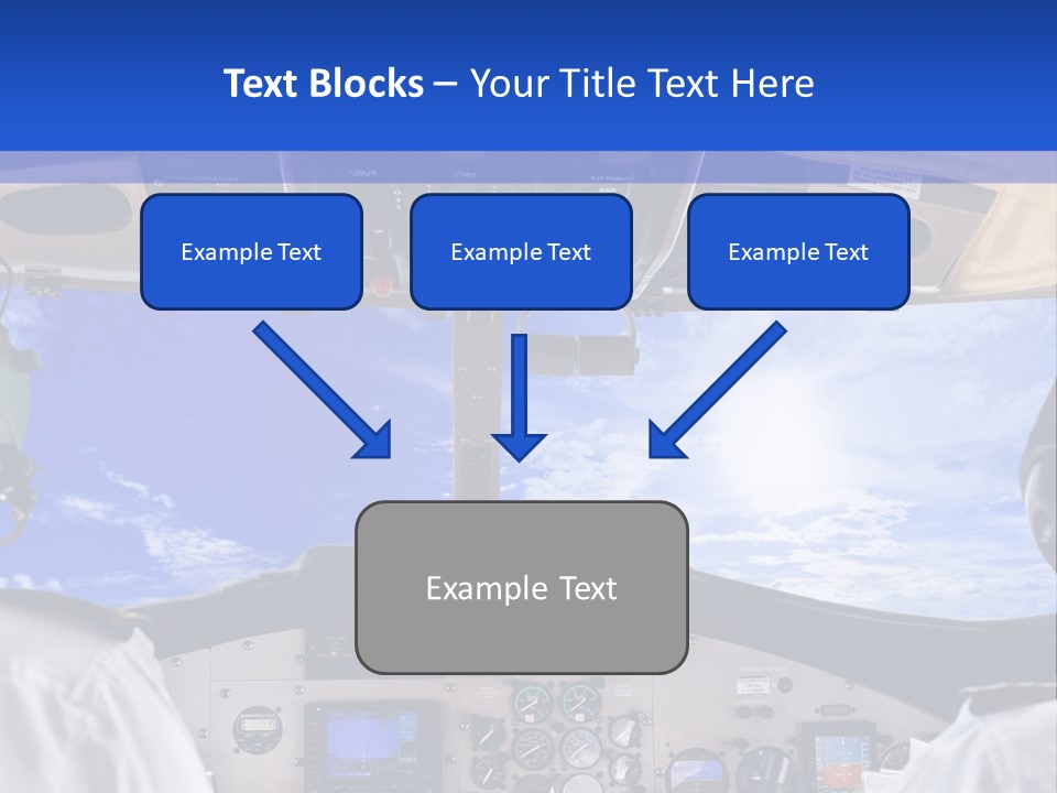 Throttle Taxiing Two PowerPoint Template