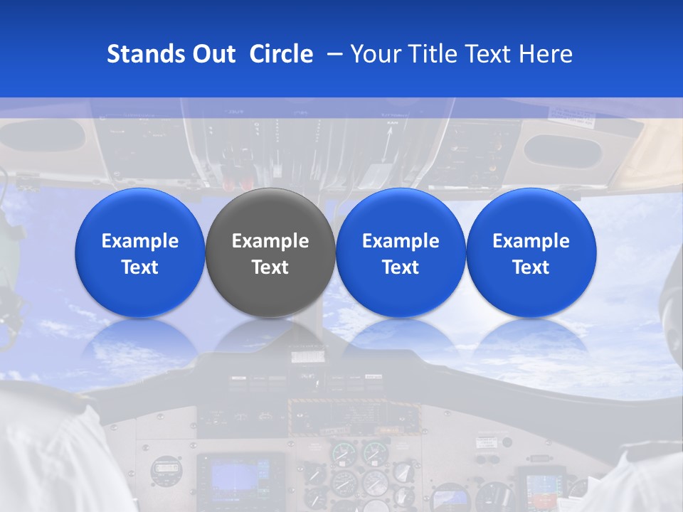Throttle Taxiing Two PowerPoint Template