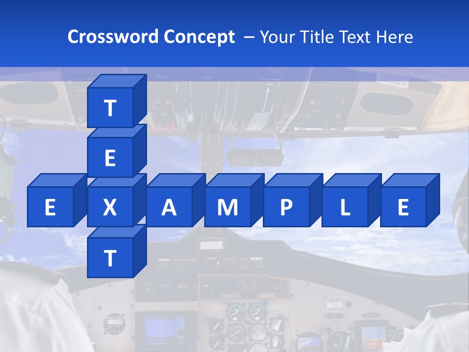 Throttle Taxiing Two PowerPoint Template