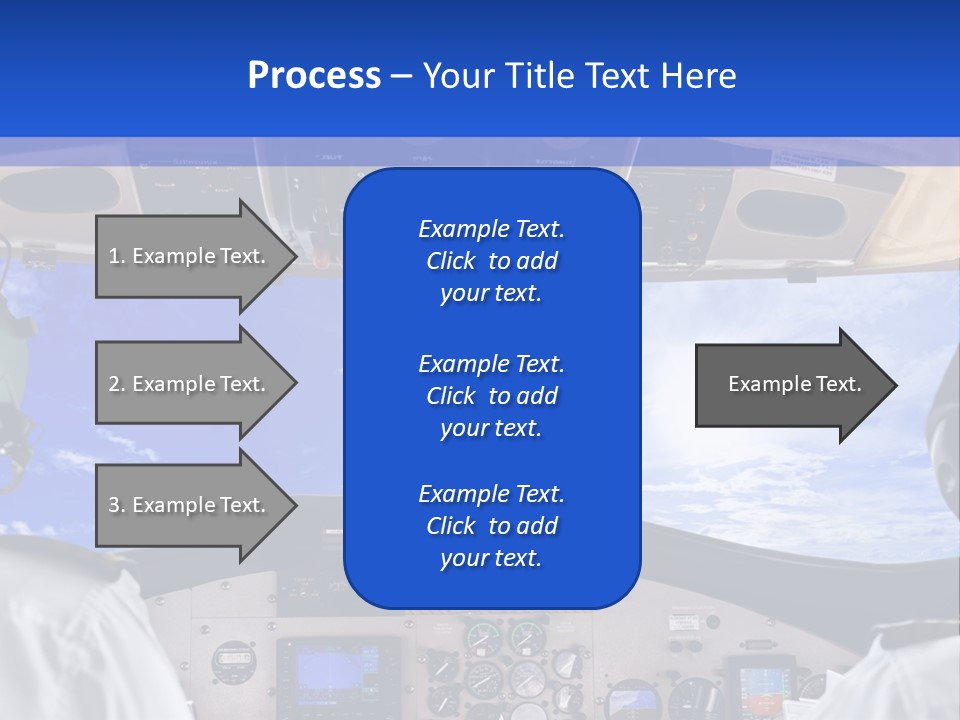 Throttle Taxiing Two PowerPoint Template