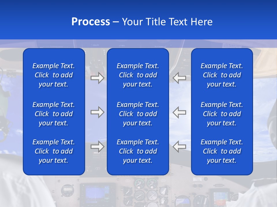 Throttle Taxiing Two PowerPoint Template