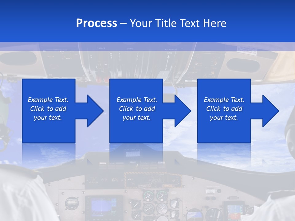 Throttle Taxiing Two PowerPoint Template