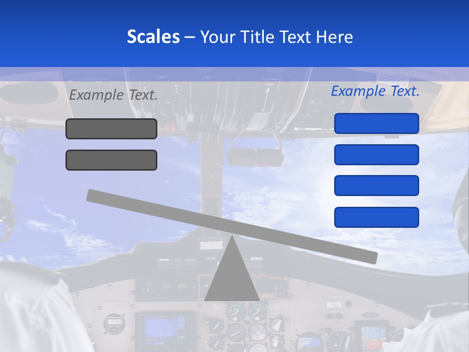 Throttle Taxiing Two PowerPoint Template