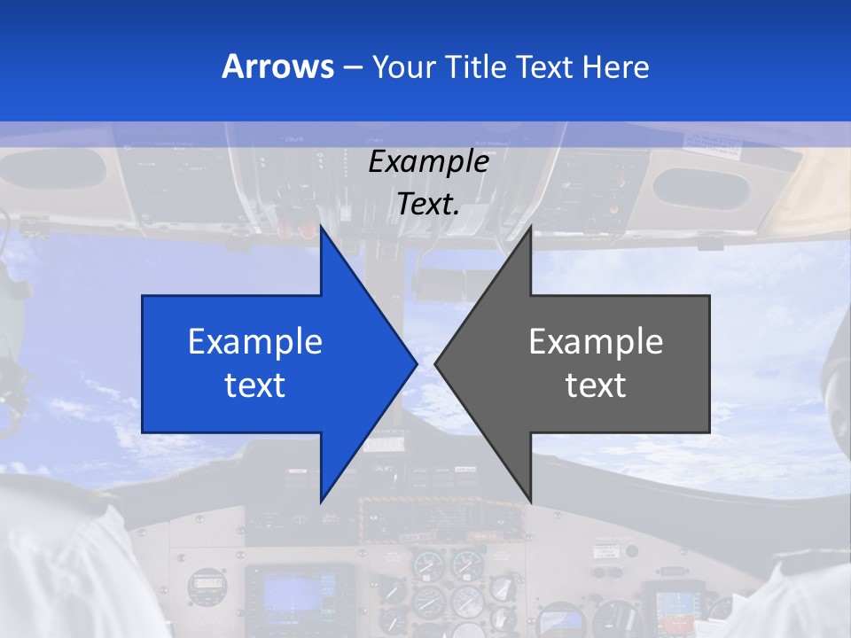 Throttle Taxiing Two PowerPoint Template