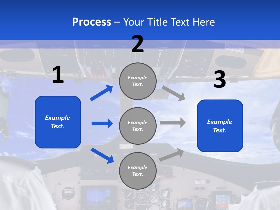 Throttle Taxiing Two PowerPoint Template