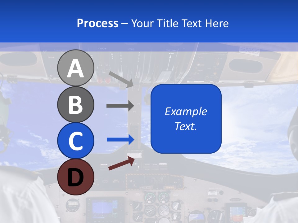 Throttle Taxiing Two PowerPoint Template