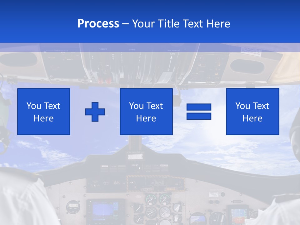 Throttle Taxiing Two PowerPoint Template