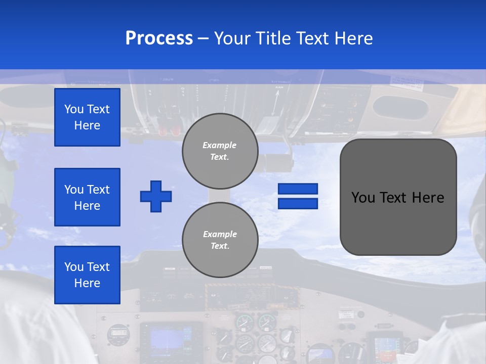 Throttle Taxiing Two PowerPoint Template