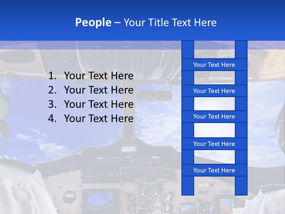 Throttle Taxiing Two PowerPoint Template