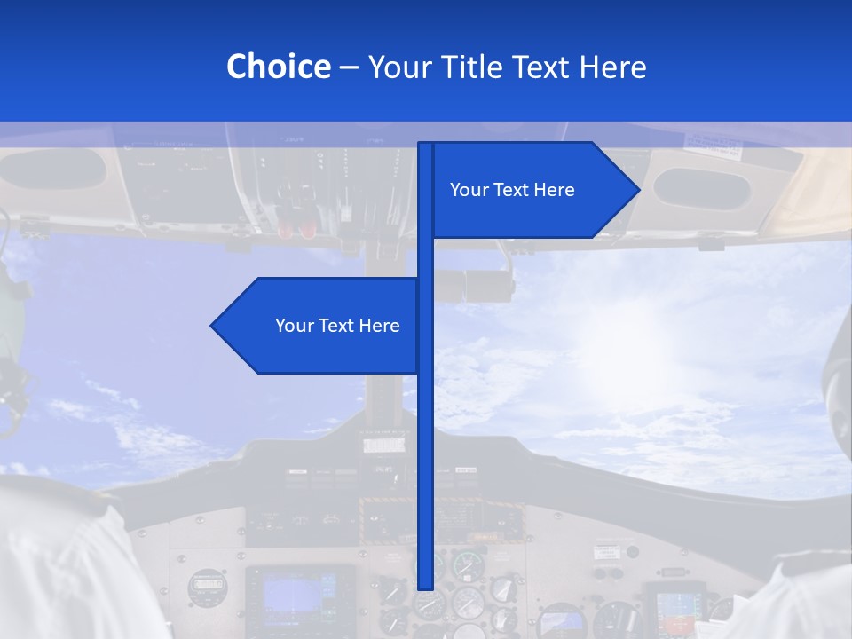 Throttle Taxiing Two PowerPoint Template