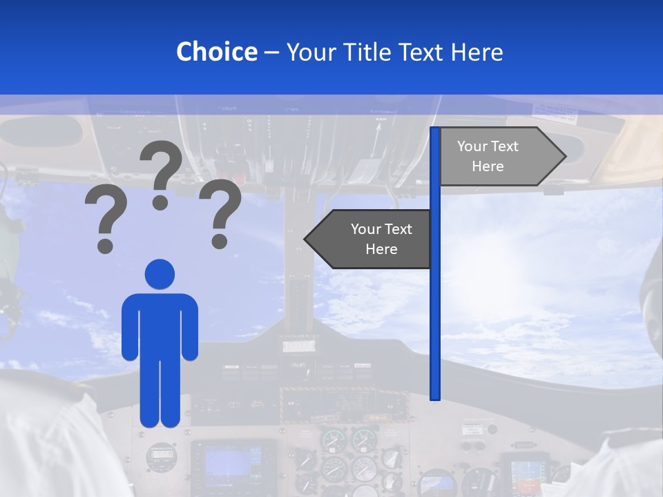 Throttle Taxiing Two PowerPoint Template