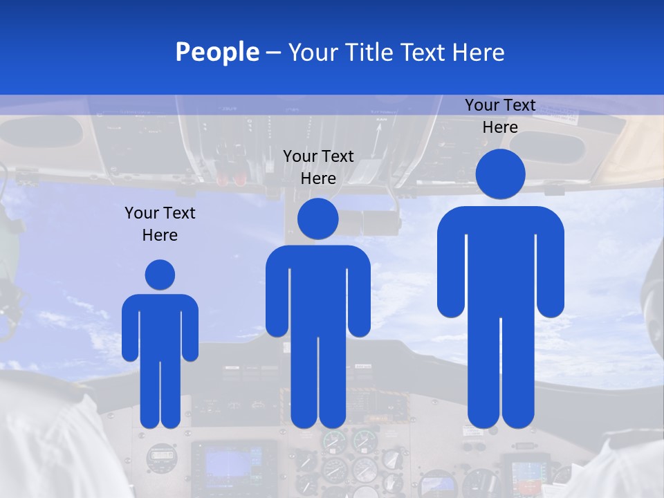 Throttle Taxiing Two PowerPoint Template