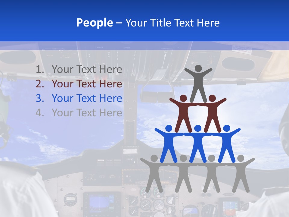 Throttle Taxiing Two PowerPoint Template