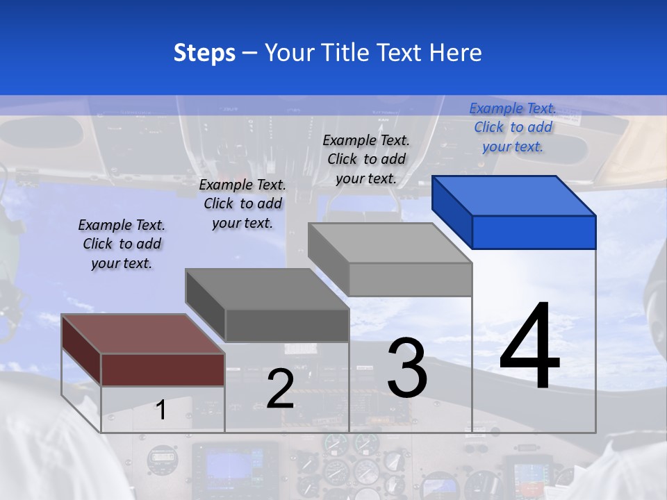 Throttle Taxiing Two PowerPoint Template
