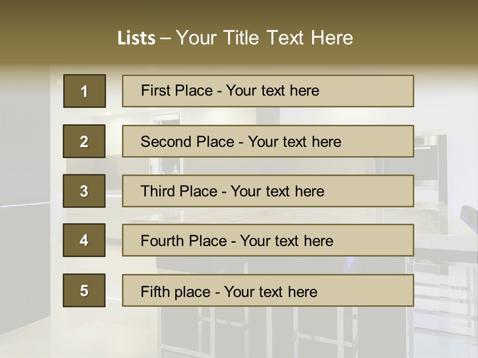 Appliance Horizontal Household PowerPoint Template
