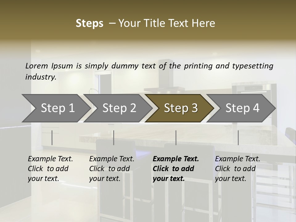 Appliance Horizontal Household PowerPoint Template