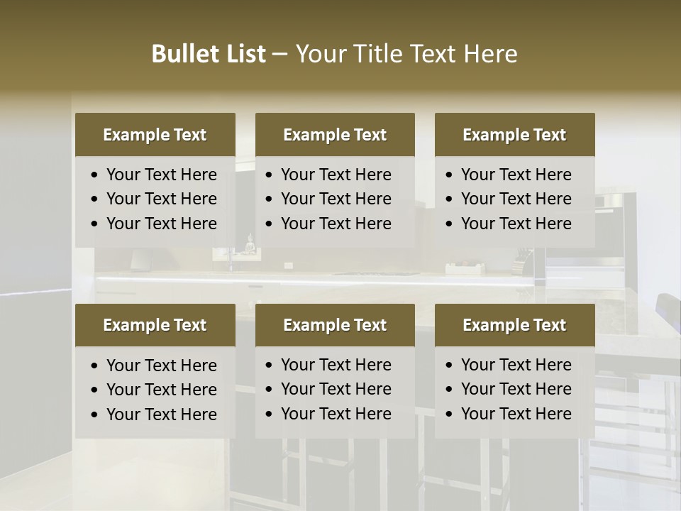 Appliance Horizontal Household PowerPoint Template