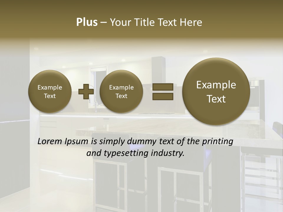 Appliance Horizontal Household PowerPoint Template