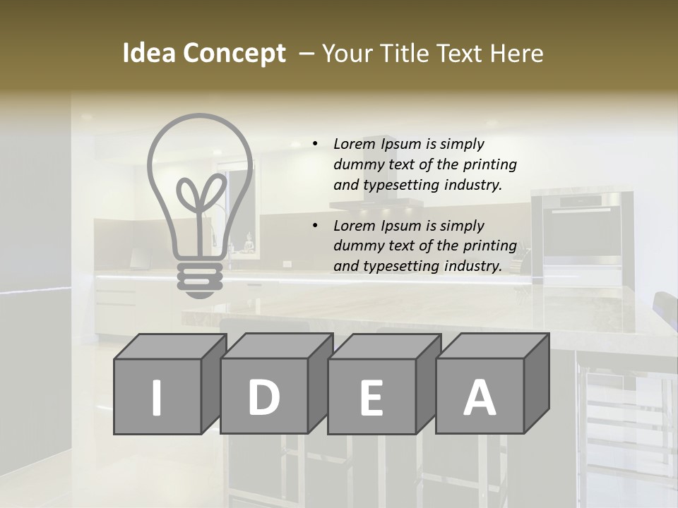 Appliance Horizontal Household PowerPoint Template