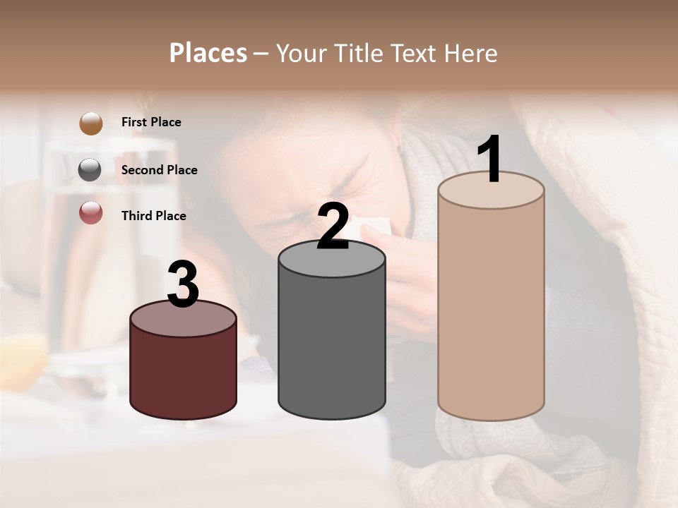 Lemon Temperature Sick PowerPoint Template