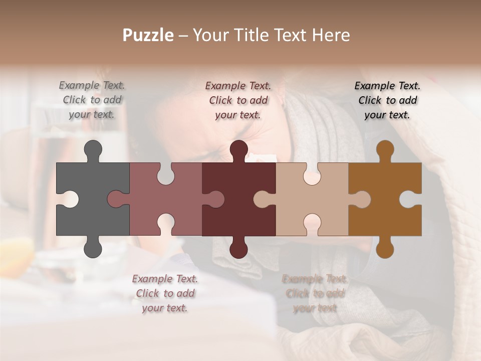 Lemon Temperature Sick PowerPoint Template