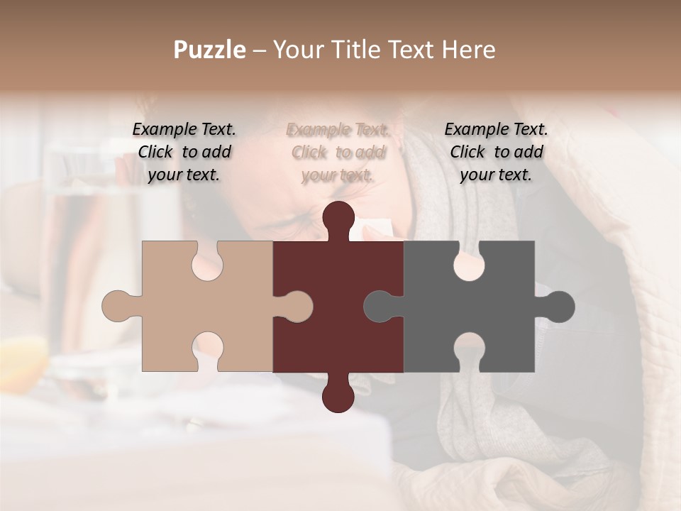 Lemon Temperature Sick PowerPoint Template