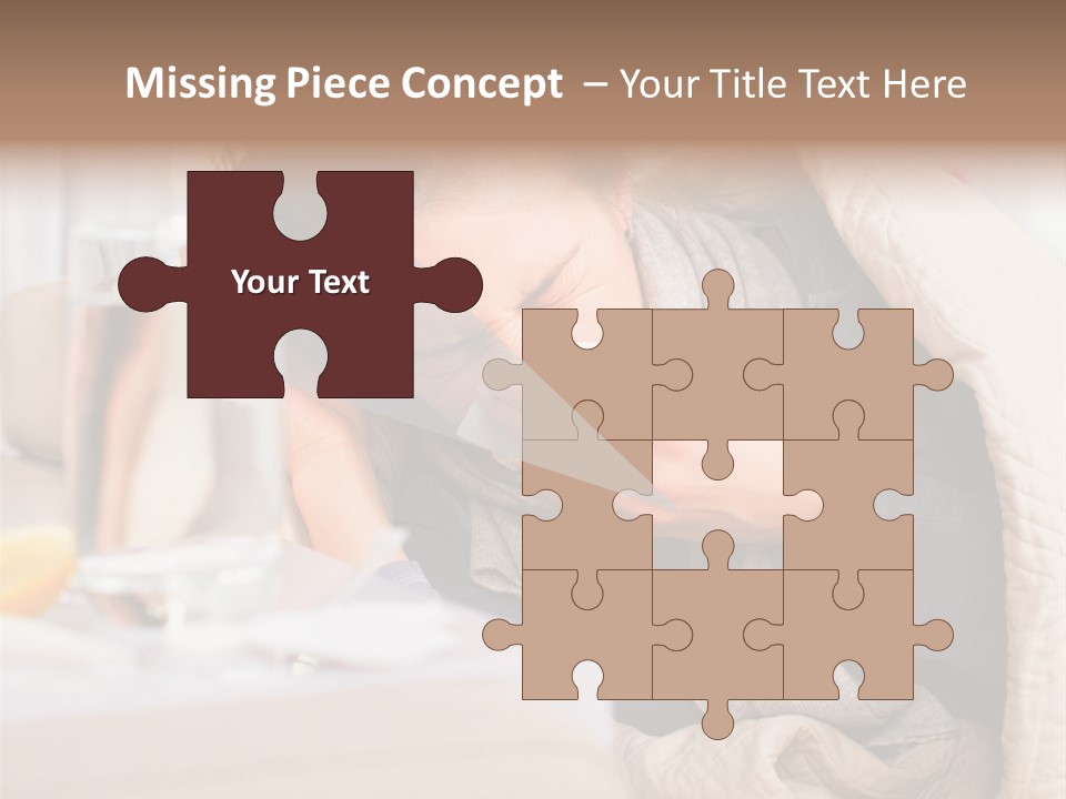 Lemon Temperature Sick PowerPoint Template