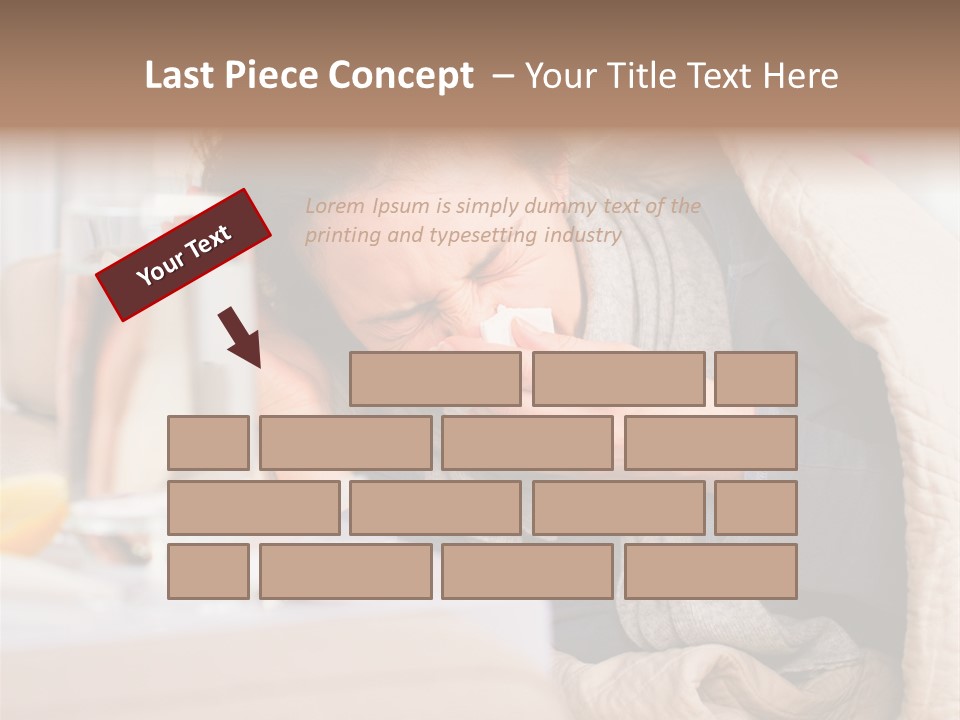 Lemon Temperature Sick PowerPoint Template