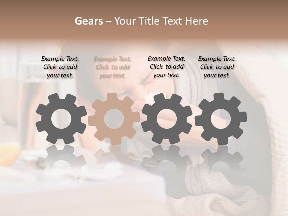 Lemon Temperature Sick PowerPoint Template