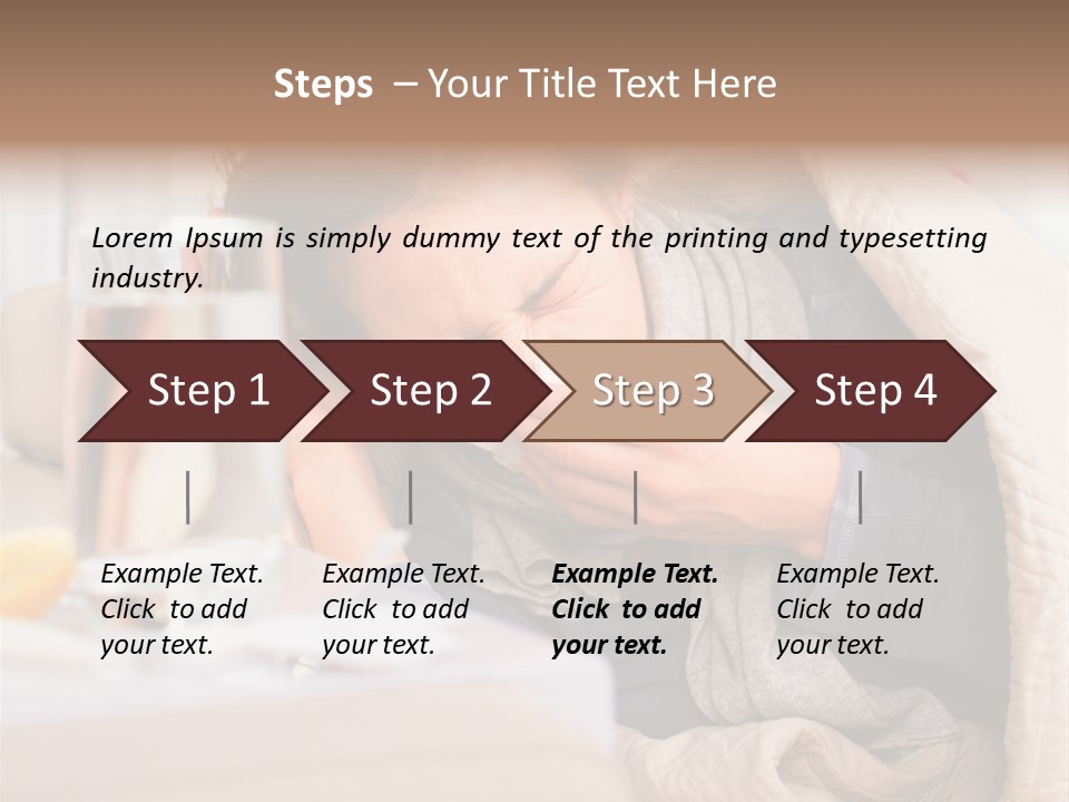 Lemon Temperature Sick PowerPoint Template