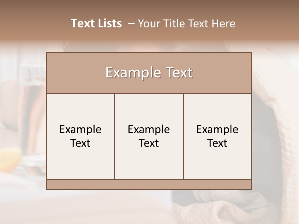 Lemon Temperature Sick PowerPoint Template