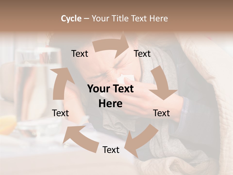 Lemon Temperature Sick PowerPoint Template
