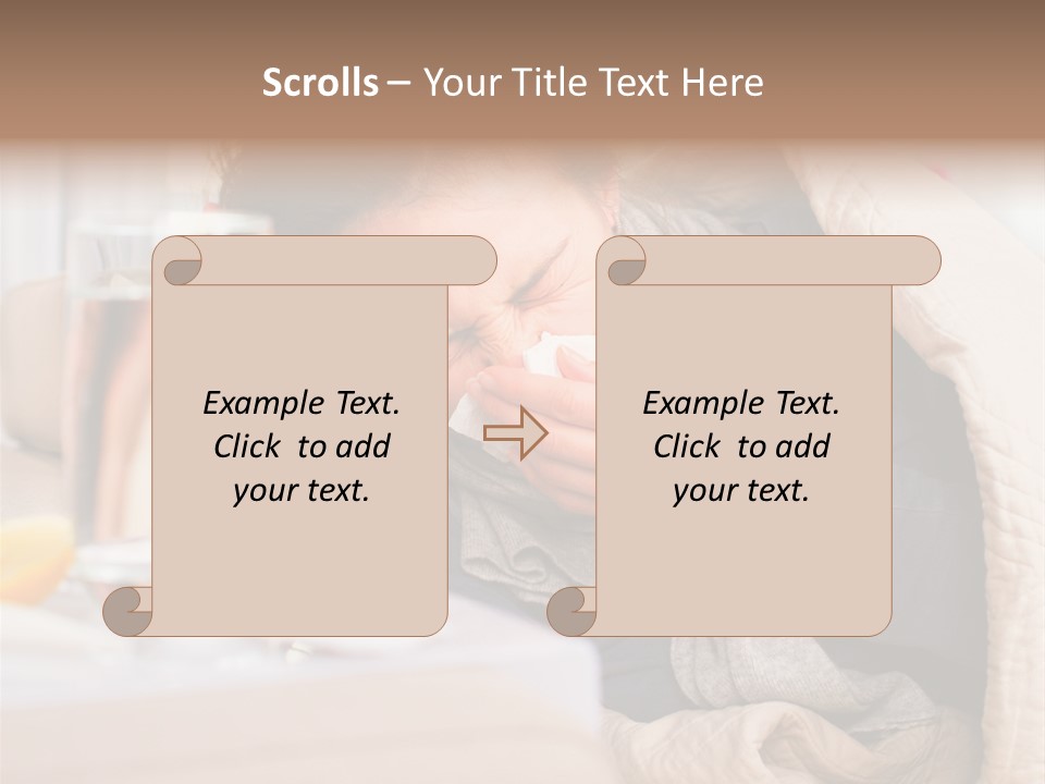 Lemon Temperature Sick PowerPoint Template