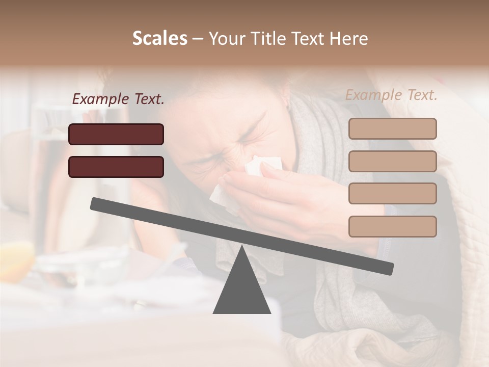 Lemon Temperature Sick PowerPoint Template