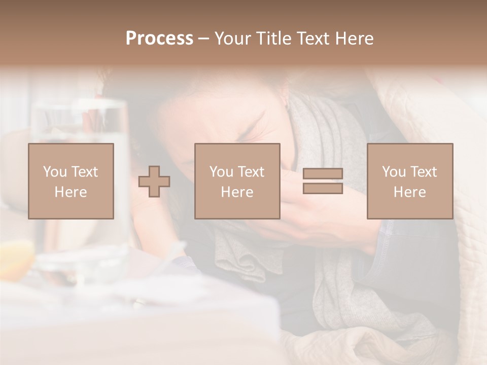 Lemon Temperature Sick PowerPoint Template