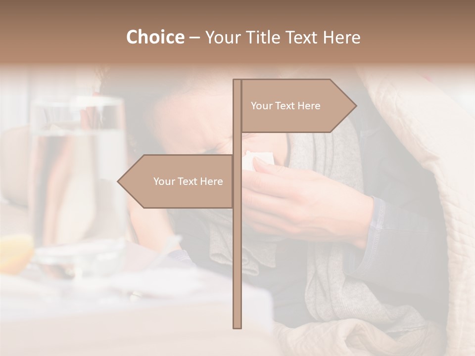 Lemon Temperature Sick PowerPoint Template