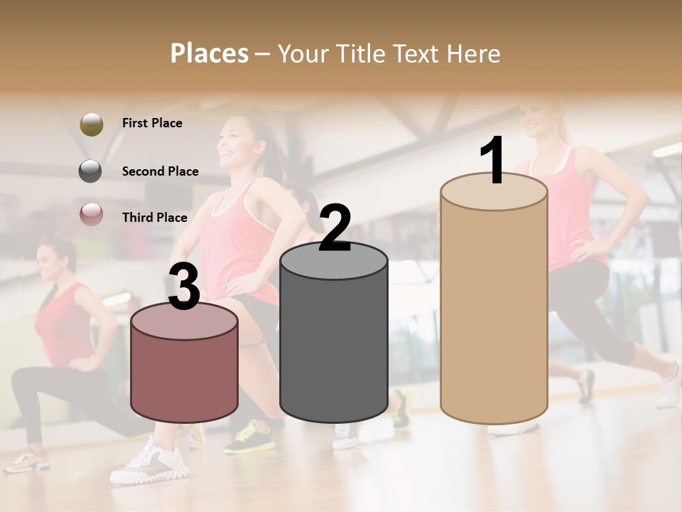 Friends Bodycare Weight PowerPoint Template