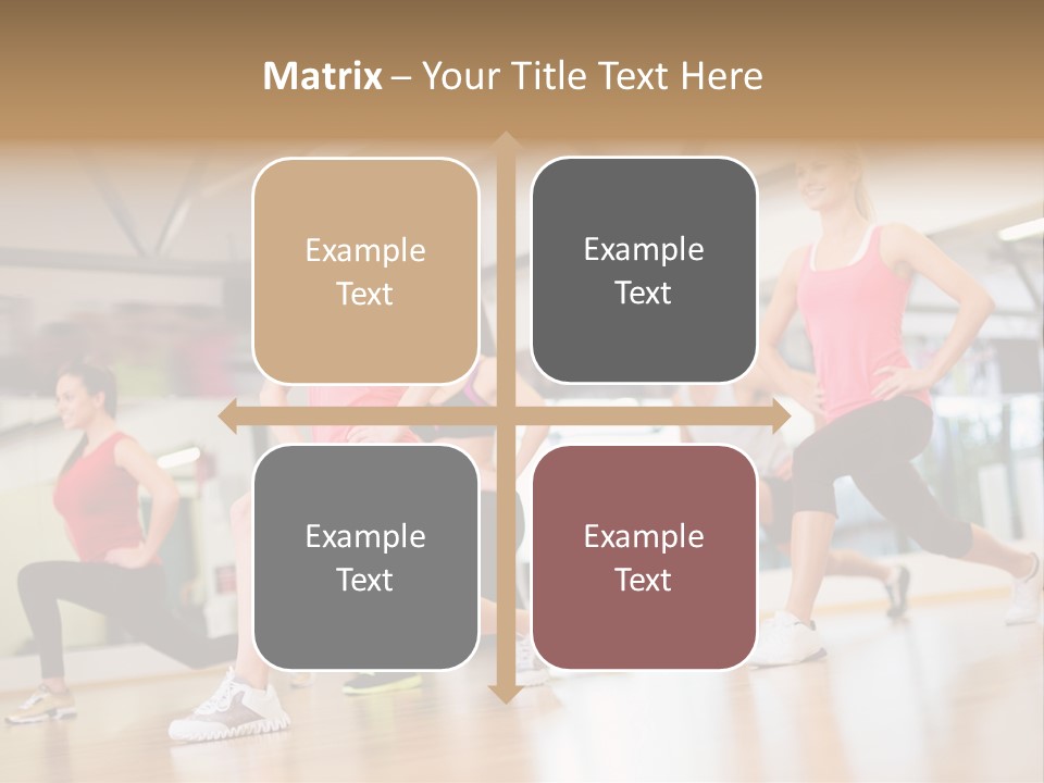 Friends Bodycare Weight PowerPoint Template