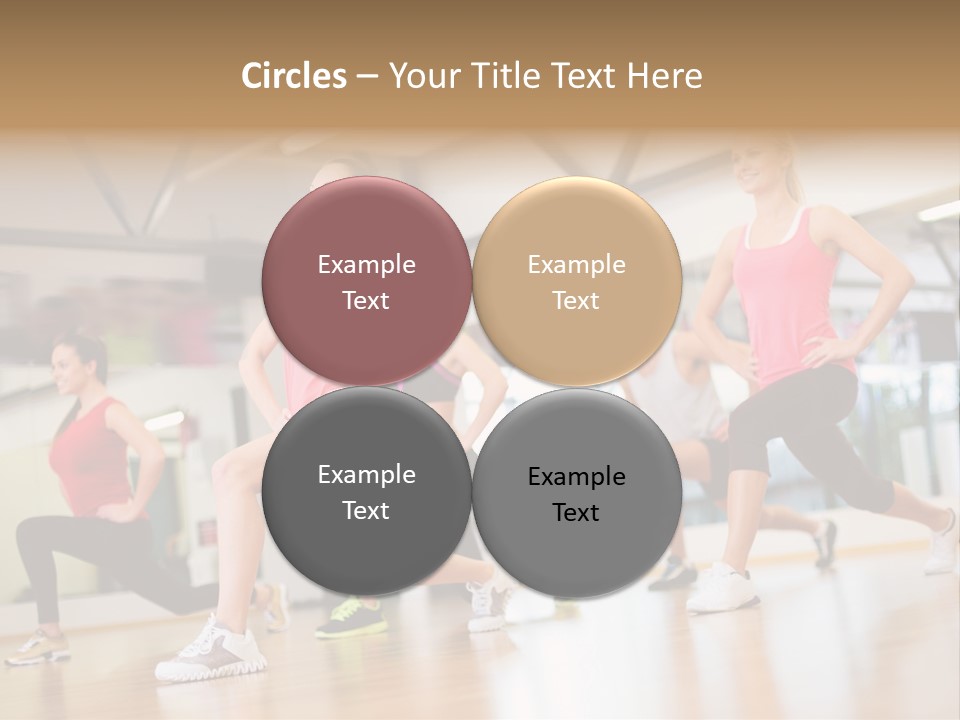 Friends Bodycare Weight PowerPoint Template