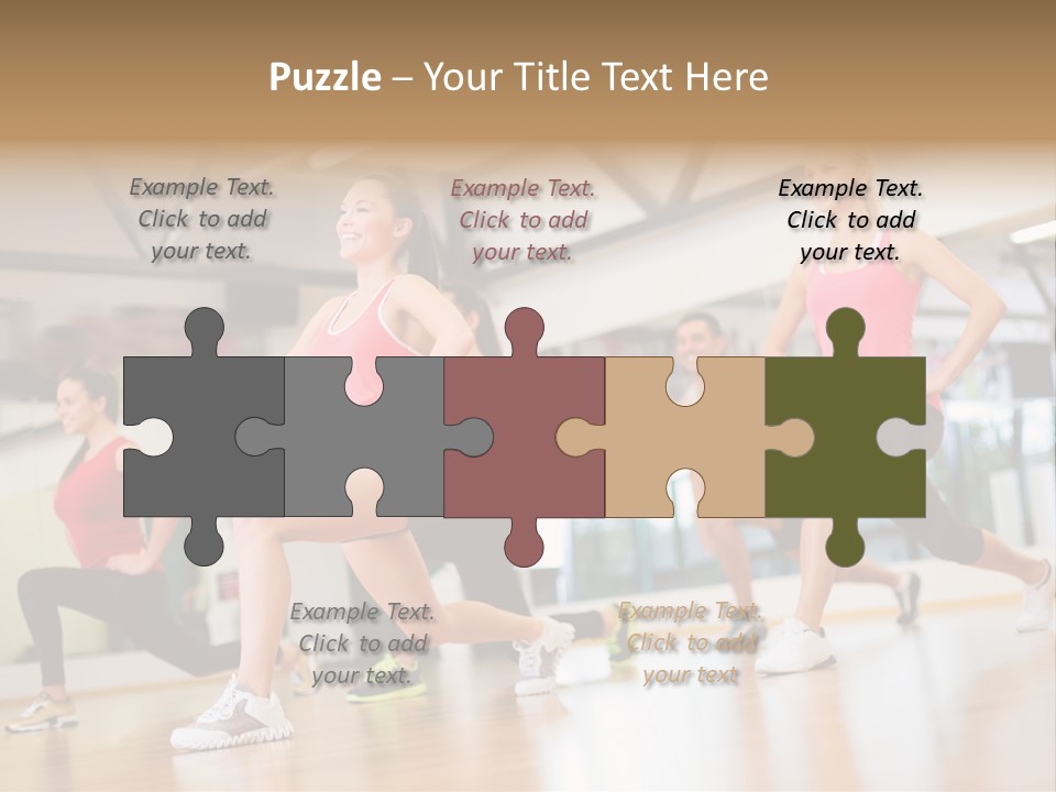 Friends Bodycare Weight PowerPoint Template