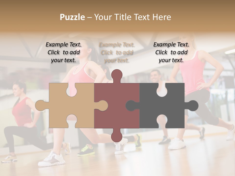 Friends Bodycare Weight PowerPoint Template