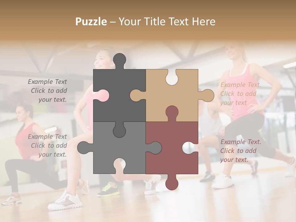 Friends Bodycare Weight PowerPoint Template