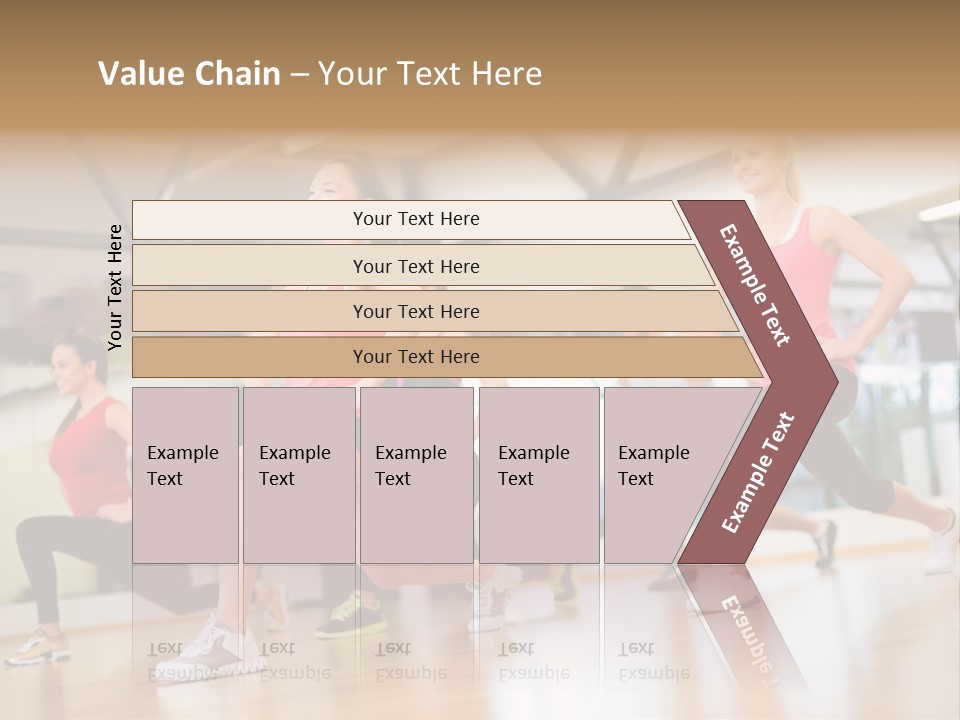 Friends Bodycare Weight PowerPoint Template