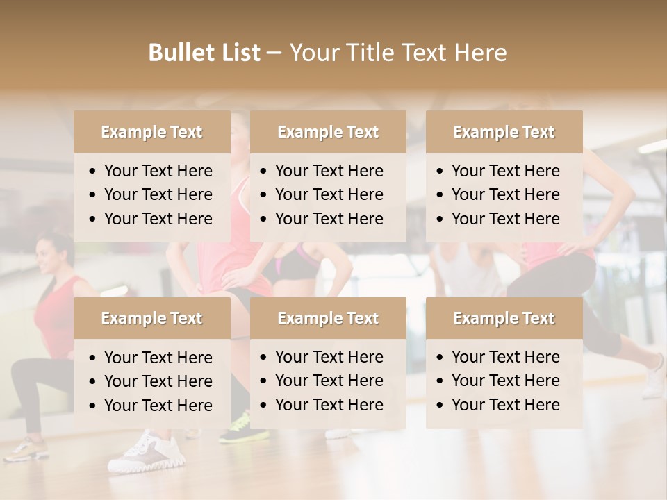 Friends Bodycare Weight PowerPoint Template
