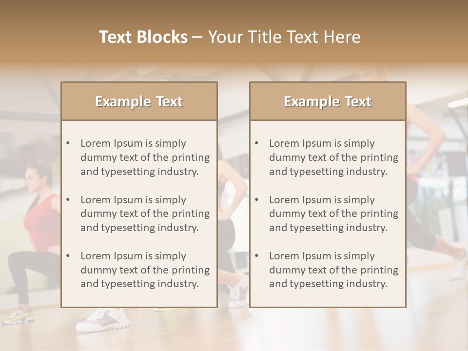 Friends Bodycare Weight PowerPoint Template