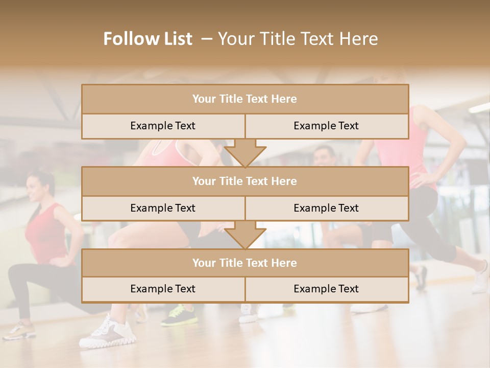 Friends Bodycare Weight PowerPoint Template