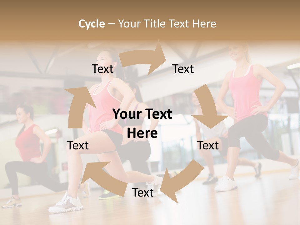 Friends Bodycare Weight PowerPoint Template
