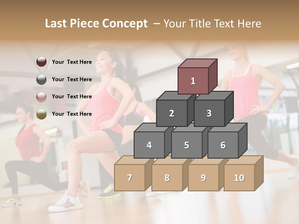 Friends Bodycare Weight PowerPoint Template