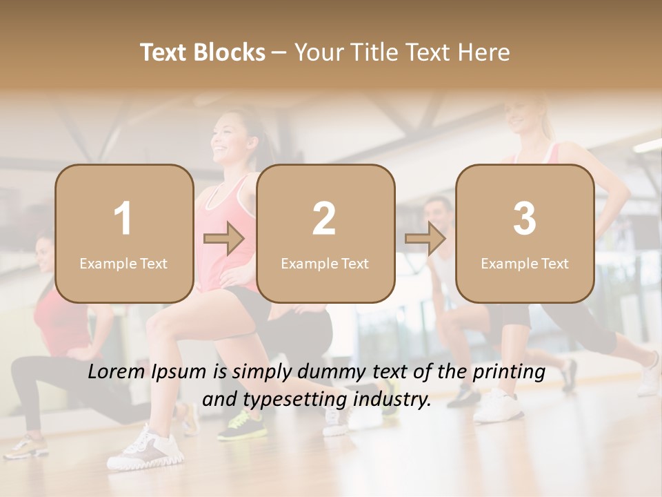 Friends Bodycare Weight PowerPoint Template